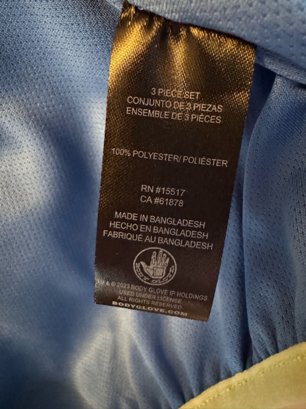 NWT Body Glove Toddler Boys 3pc Activewear Set Blue Green Jacket Pants T-Shirt 5 - Picture 5 of 13